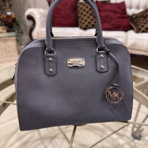 Michael Kors Charcoal Satchel